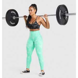 Gymshark Bright Turquoise Athletic Leggings Sz S